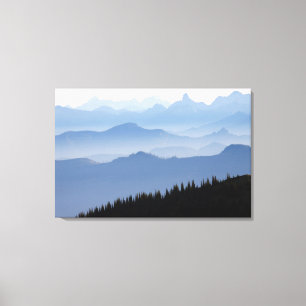 Nationalpark Mount Rainier  Kaskadengebirge Leinwanddruck