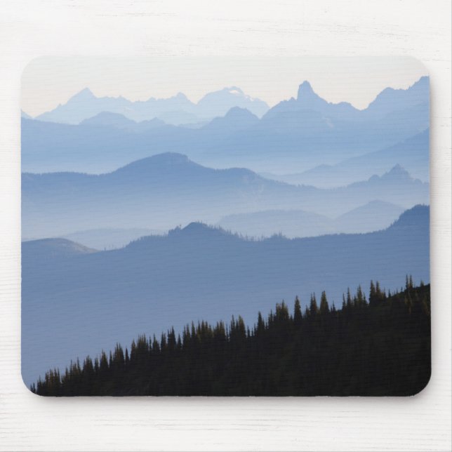 Nationalpark Mount Rainier| Kaskadengebirge Mousepad (Vorne)
