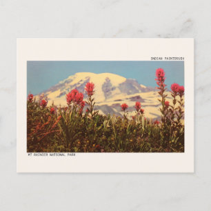 Nationalpark Mount Rainier Postkarte