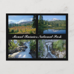 Nationalpark Mount Rainier Postkarte