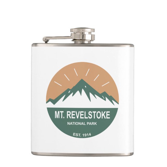 Nationalpark Mount Revelstok Flachmann (Vorderseite)