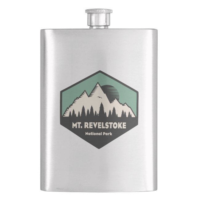 Nationalpark Mount Revelstok Flachmann (Vorderseite)