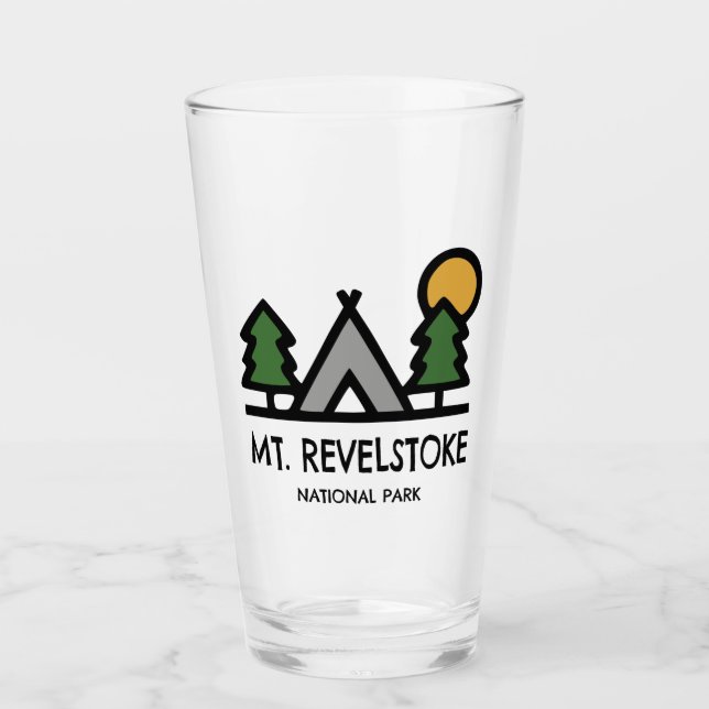 Nationalpark Mount Revelstok Glas (Vorderseite)