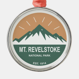 Nationalpark Mount Revelstok Ornament Aus Metall