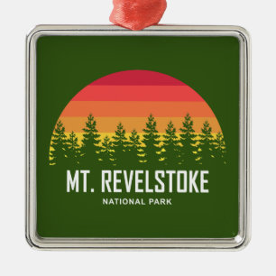 Nationalpark Mount Revelstok Ornament Aus Metall