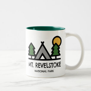 Nationalpark Mount Revelstok Zweifarbige Tasse