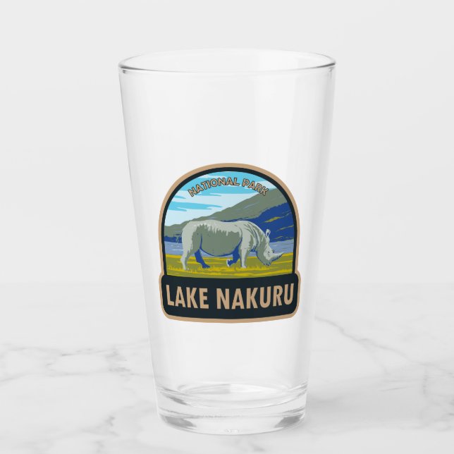 Nationalpark Nakuru Lago Maggiore Glas (Vorderseite)