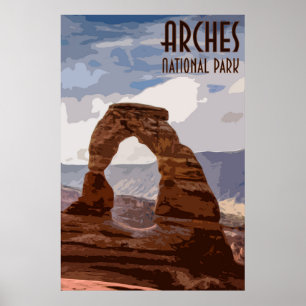 Nationalpark Nationalpark Vintage Poster