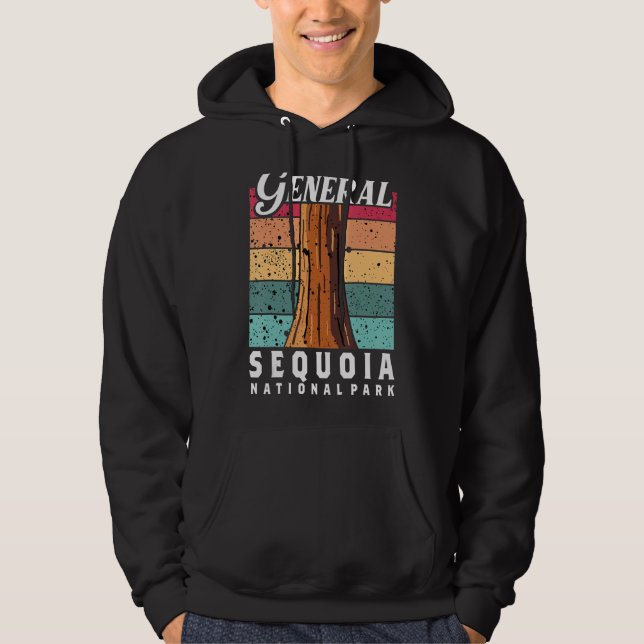 Nationalpark Nevada Sequoia Redwood Wandern Hoodie (Vorderseite)