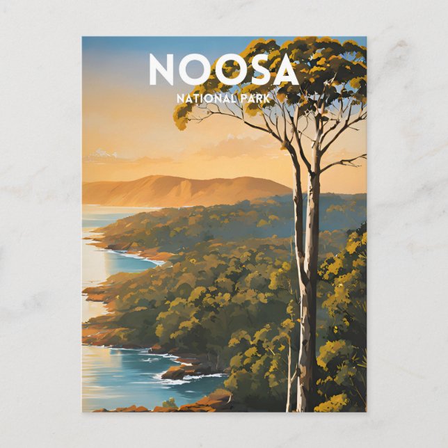 Nationalpark Noosa Postkarte (Vorderseite)