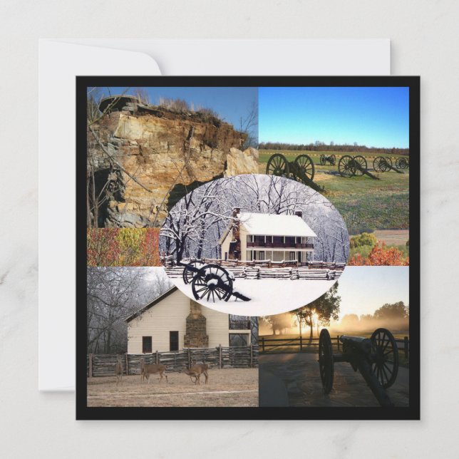 Nationalpark Pea Ridge Einladung (Vorderseite)