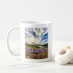 NATIONALPARK PEAK DISTRICT - DERBYSHIRE ENGLAND KAFFEETASSE