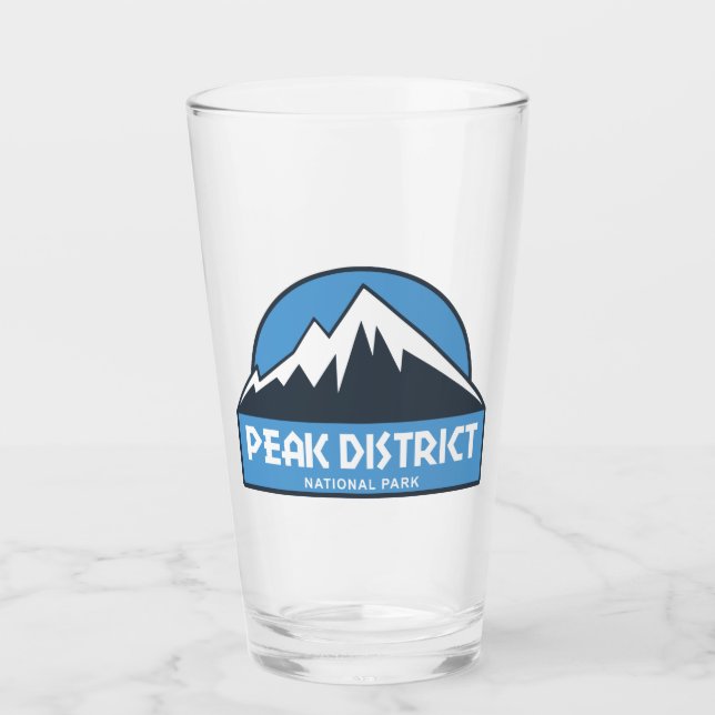 Nationalpark Peak District Glas (Vorderseite)