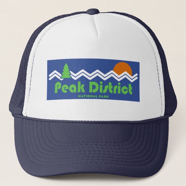 Nationalpark Peak District Truckerkappe (Vorderseite)