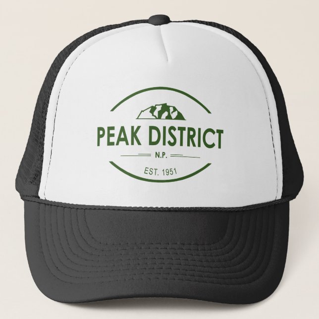 Nationalpark Peak District Truckerkappe (Vorderseite)