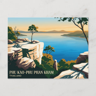 Nationalpark Phu Kao–Phu Phan Kham Thailand Postkarte