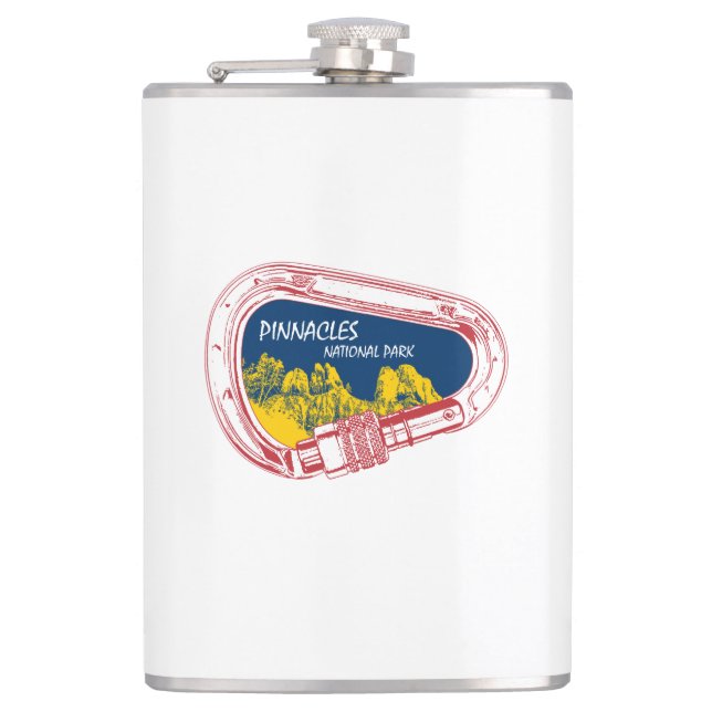 Nationalpark Pinnacles Flachmann (Vorderseite)