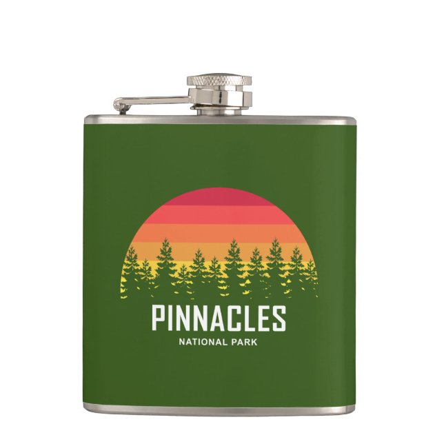 Nationalpark Pinnacles Flachmann (Vorderseite)