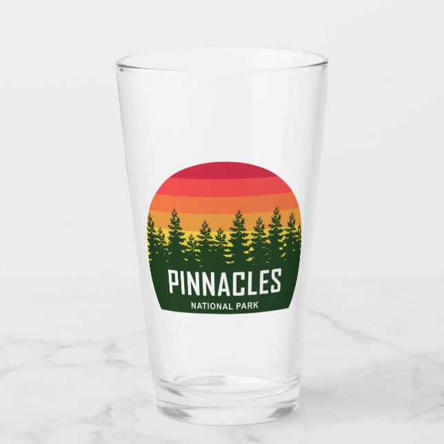 Nationalpark Pinnacles Glas (Vorderseite)