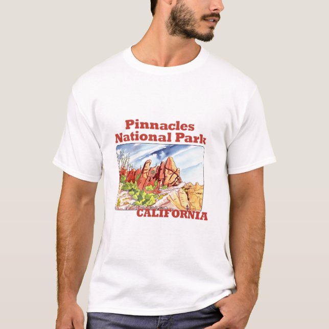Nationalpark Pinnacles, Kalifornien T-Shirt (Vorderseite)