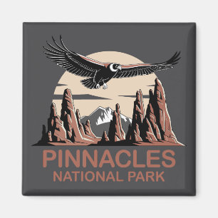 Nationalpark Pinnacles Magnet