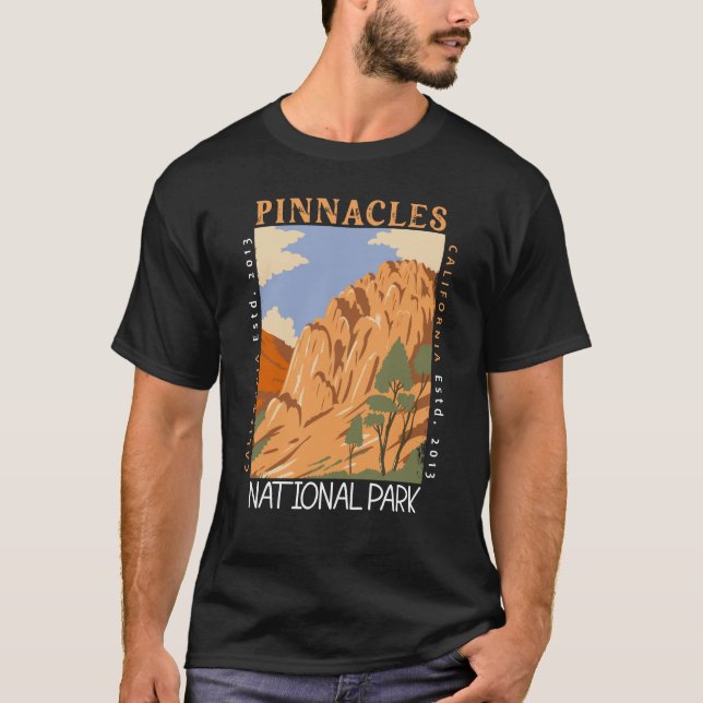 Nationalpark Pinnacles T-Shirt (Vorderseite)