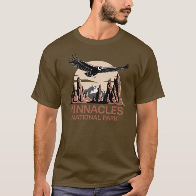 Nationalpark Pinnacles T-Shirt (Vorderseite)