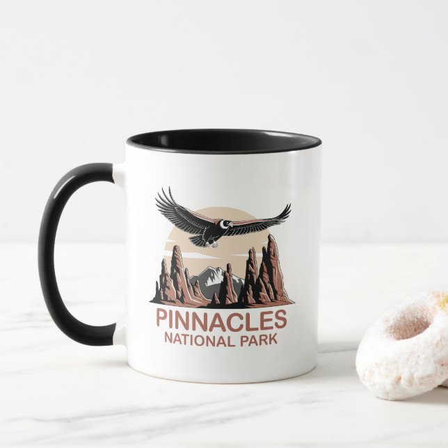 Nationalpark Pinnacles Tasse (Mit Donut)