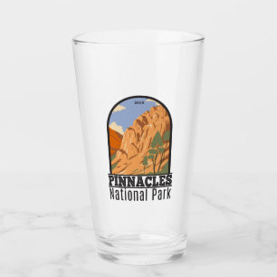 Nationalpark Pinnacles Vintag Glas