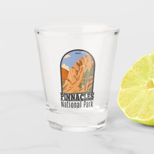 Nationalpark Pinnacles Vintag Schnapsglas