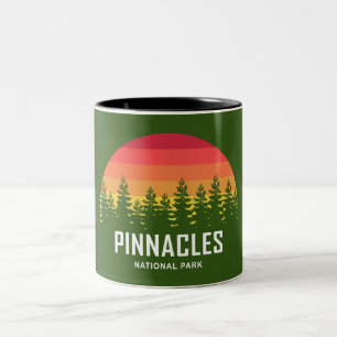 Nationalpark Pinnacles Zweifarbige Tasse