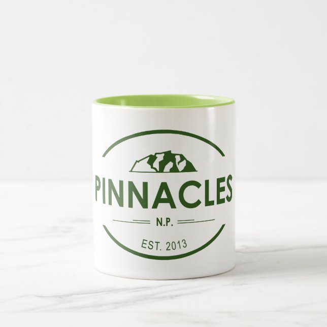 Nationalpark Pinnacles Zweifarbige Tasse (Mittel)