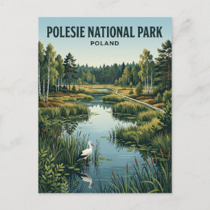 Nationalpark Polesie Polen Postkarte