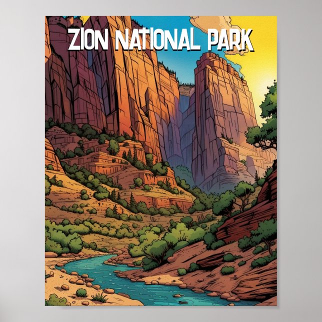 Nationalpark Poster (Vorne)