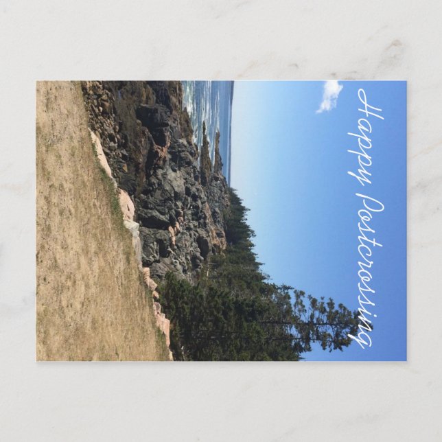 Nationalpark Postkreuzung Postkarte (Vorderseite)