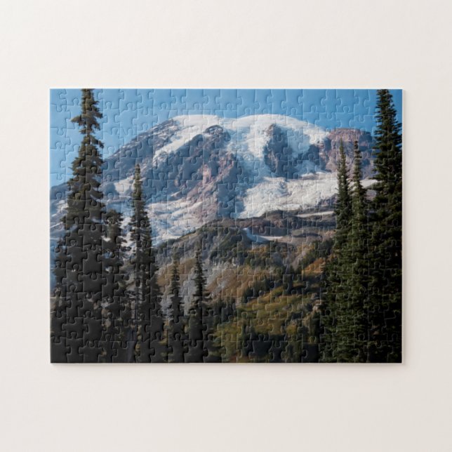Nationalpark Rainier, Berg Rainier 2 Puzzle (Horizontal)