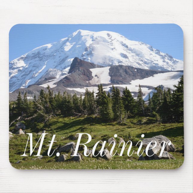 Nationalpark Rainier, WA. Sprühpark Mousepad (Vorne)