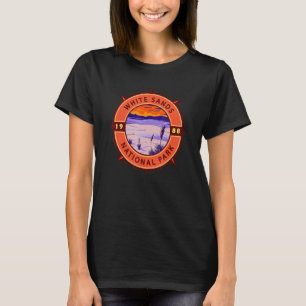 Nationalpark Retro Kompass Emblem T-Shirt
