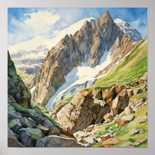 Nationalpark Rocky Mountains Poster