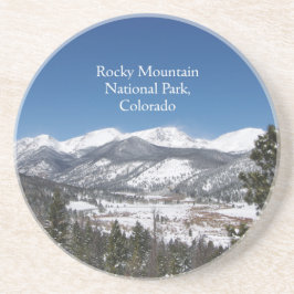 Nationalpark Rocky Mountains, Stonecoaster Colorad Getränkeuntersetzer