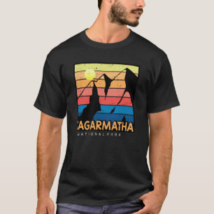 Nationalpark Sagarmatha Everest Tibet Nepal 1976 T-Shirt