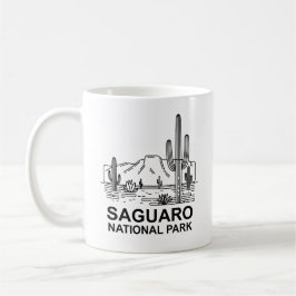 Nationalpark Saguaro Nationalpark California Kaffeetasse