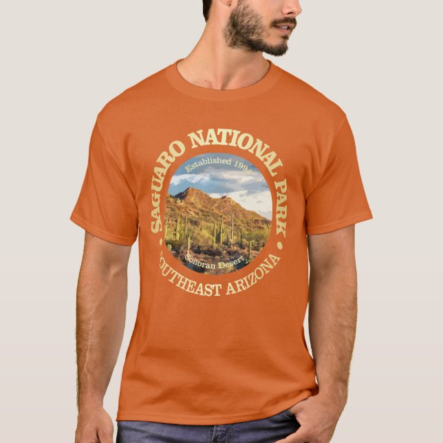 Nationalpark Saguaro (NP2) T-Shirt (Vorderseite)