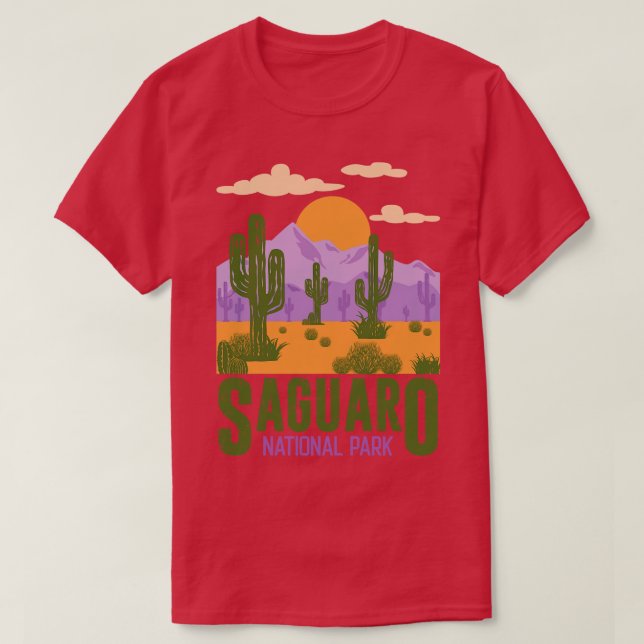 Nationalpark Saguaro T-Shirt (Design vorne)
