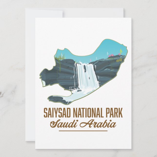 Nationalpark Saiysad, saudi arabia (Vorderseite)