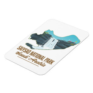 Nationalpark Saiysad, saudi arabia Magnet