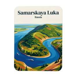 Nationalpark Samarskaya Luka Russland Magnet