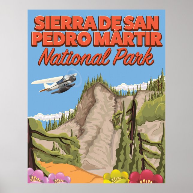 Nationalpark Sierra de San Pedro Mártir Poster (Vorne)