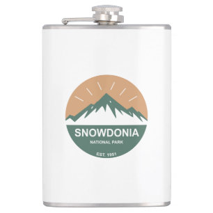 Nationalpark Snowdonia Flachmann