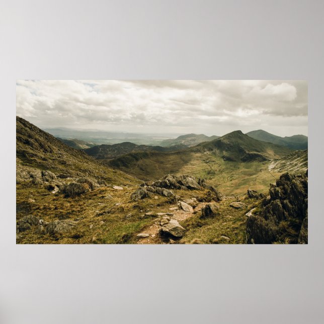 NATIONALPARK SNOWDONIEN, WALES, VK POSTER (Vorne)